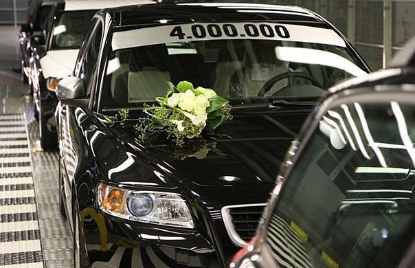 Vier Millionen Volvo aus Gent. Foto: Auto-Reporter/Volvo